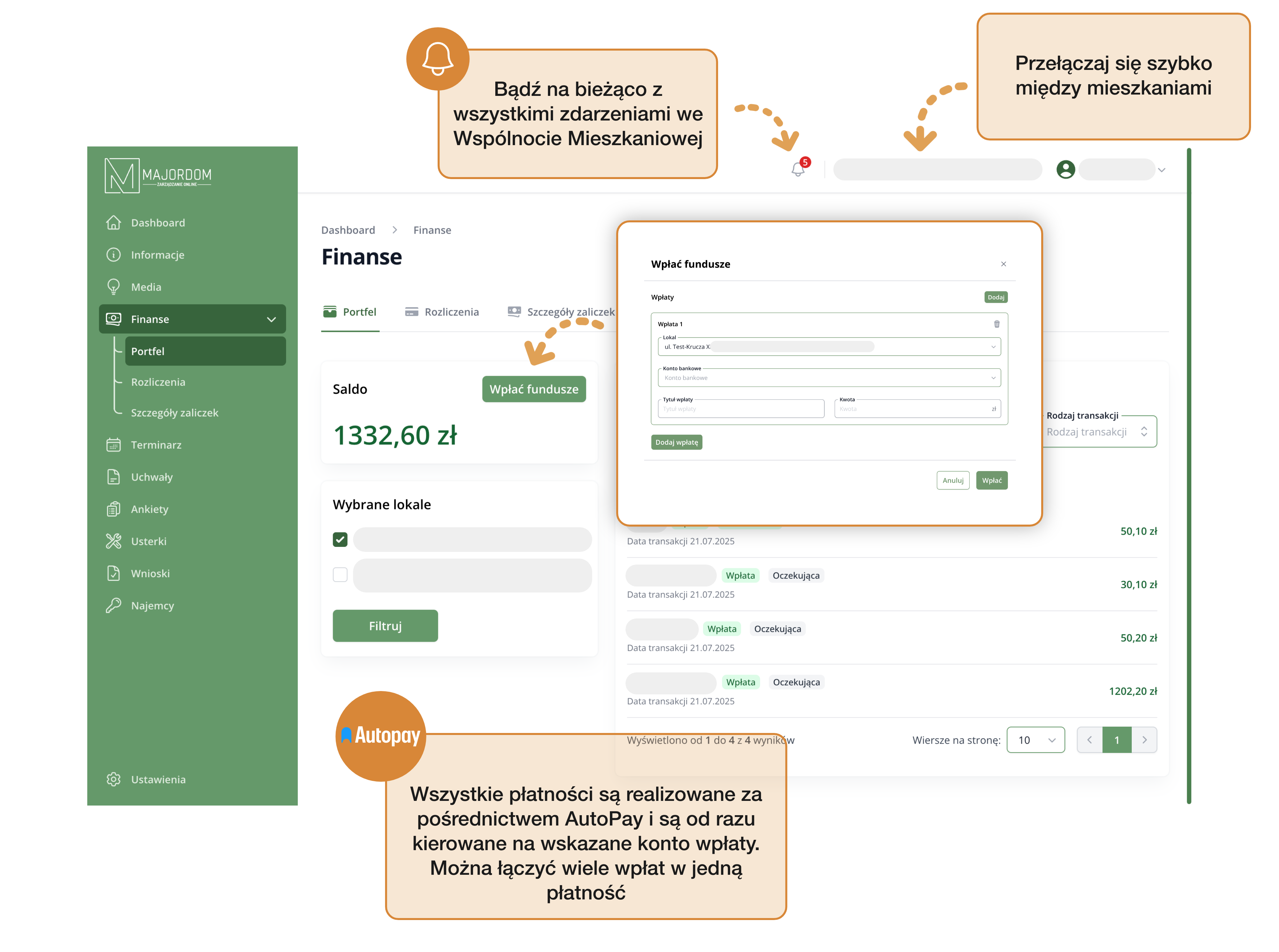 Онлайн-оплати (AutoPay)
